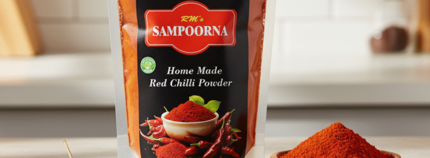 Pure red chilli powder fresh
